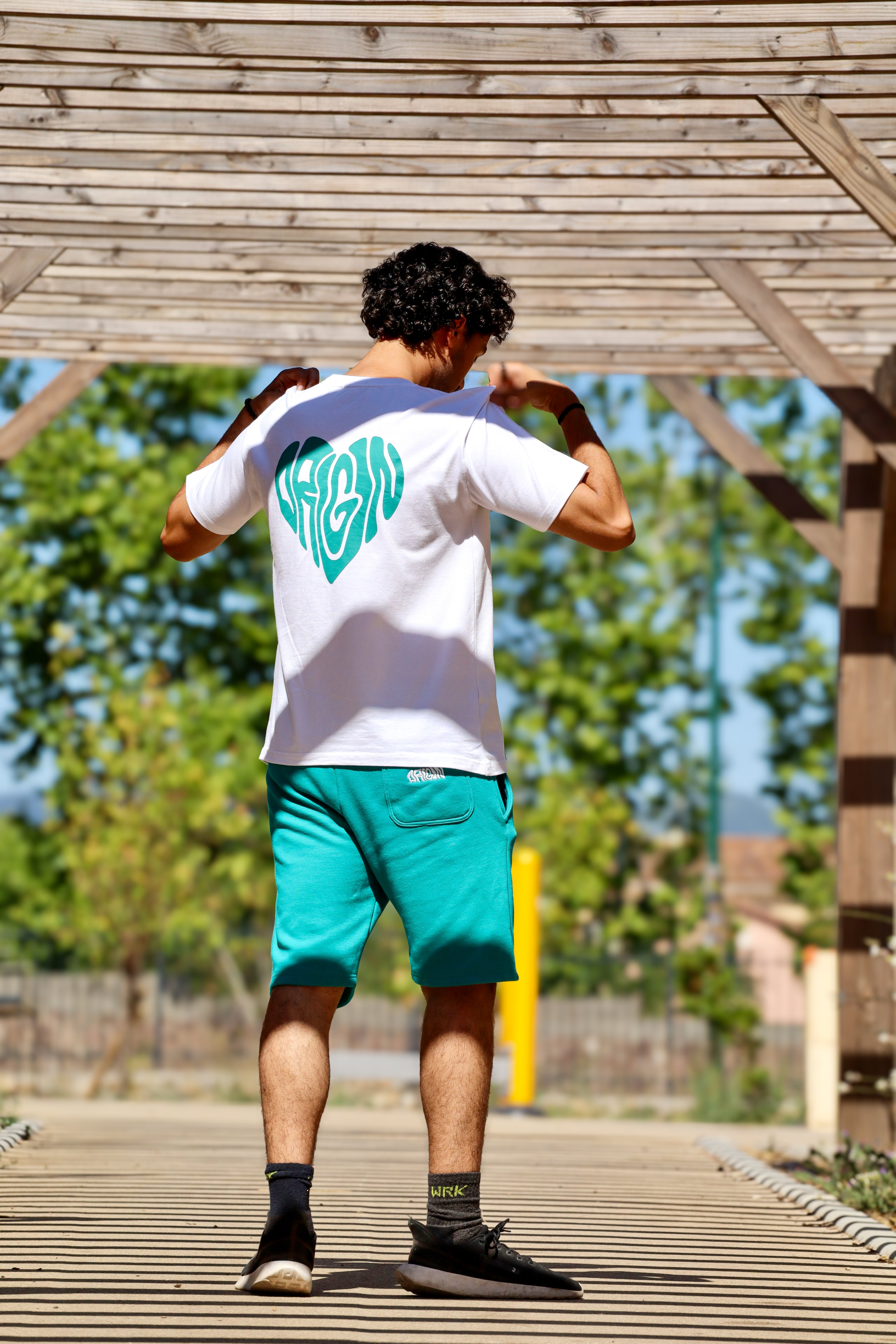 Ensemble Heatwave Heart - Vert canard